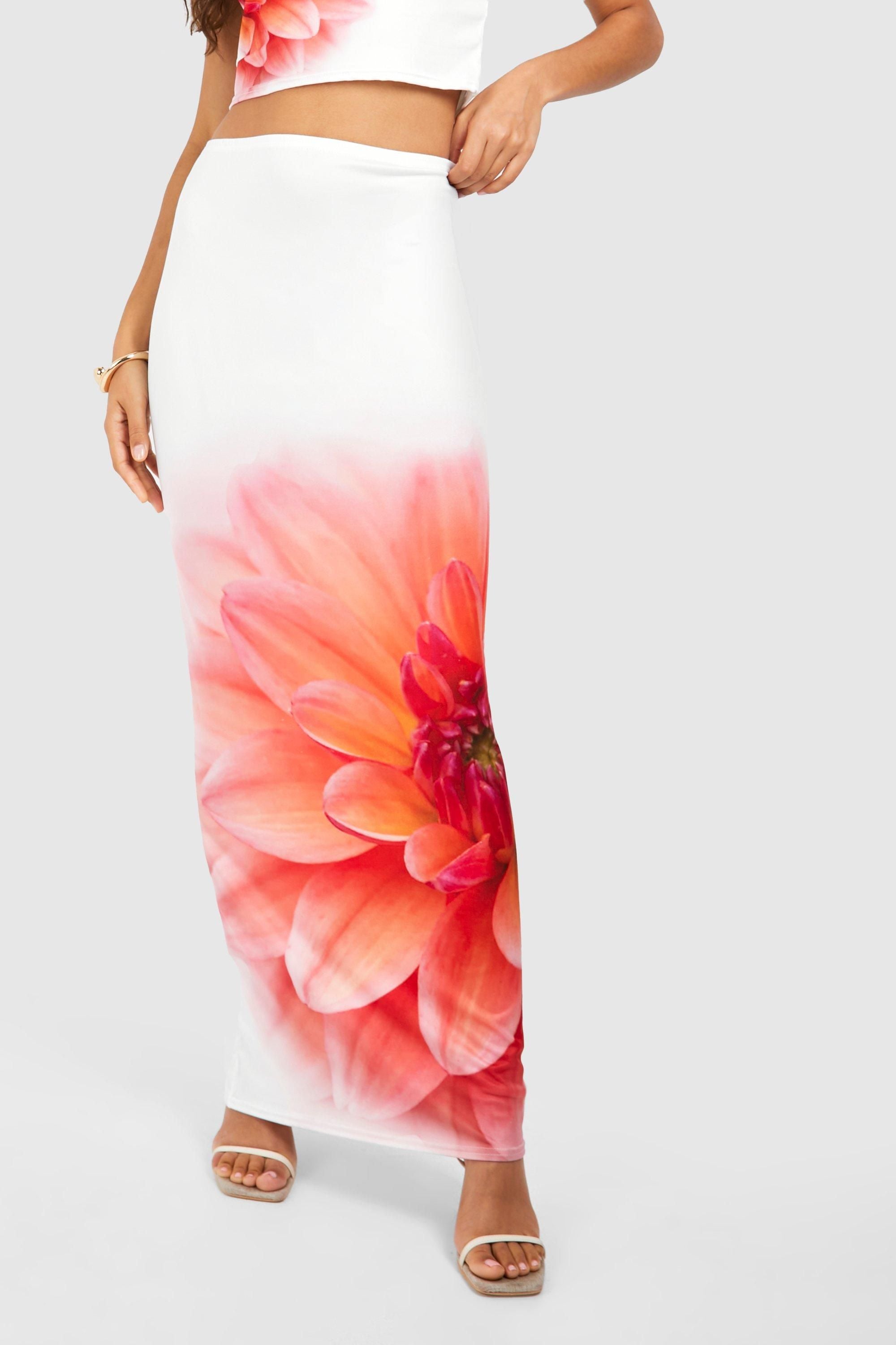 Floral Maxi Skirt