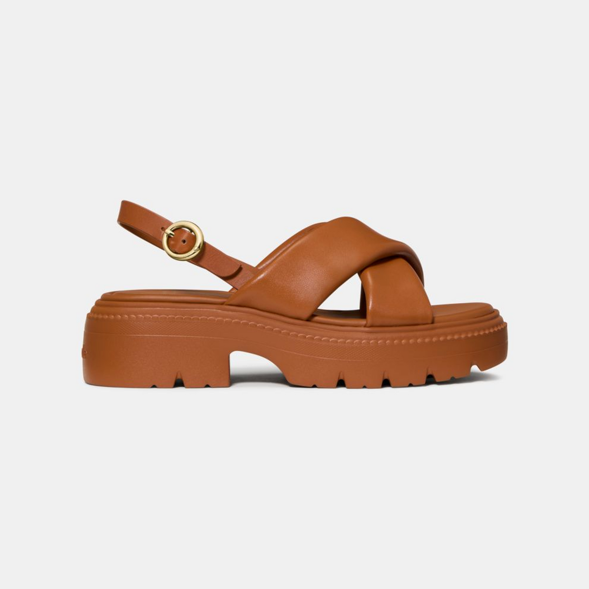 Halo Criss Cross Lug Sandal