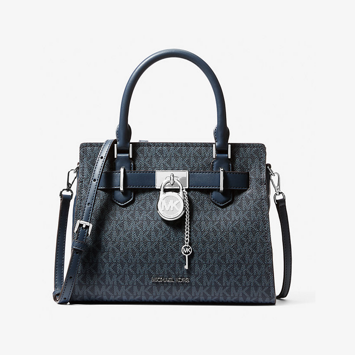 Hamilton Small Signature Logo Satchel