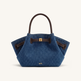 Hana Mini Tote Bag - Blue Denim