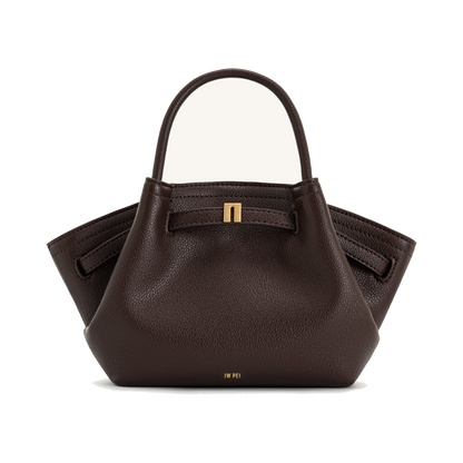 Hana Mini Tote Bag - Dark Brown