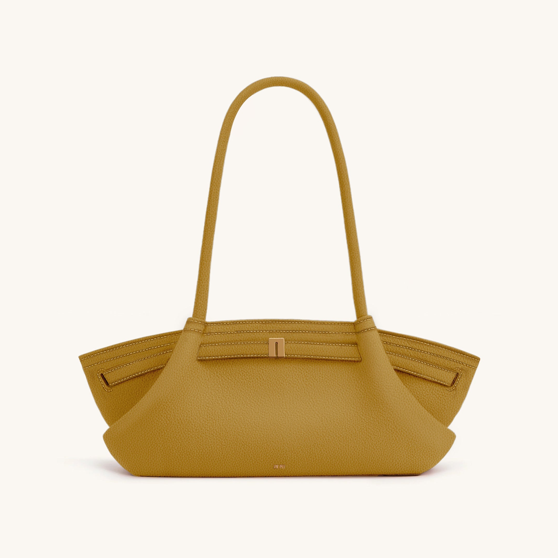 Hana Wide Tote Bag - Ginger Yellow