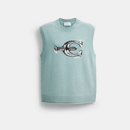 Hardware Crewneck Sweater Vest