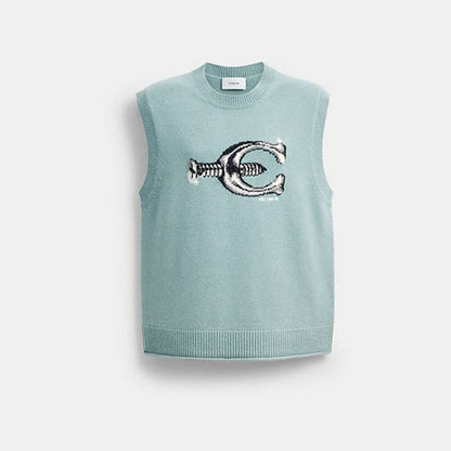 Hardware Crewneck Sweater Vest