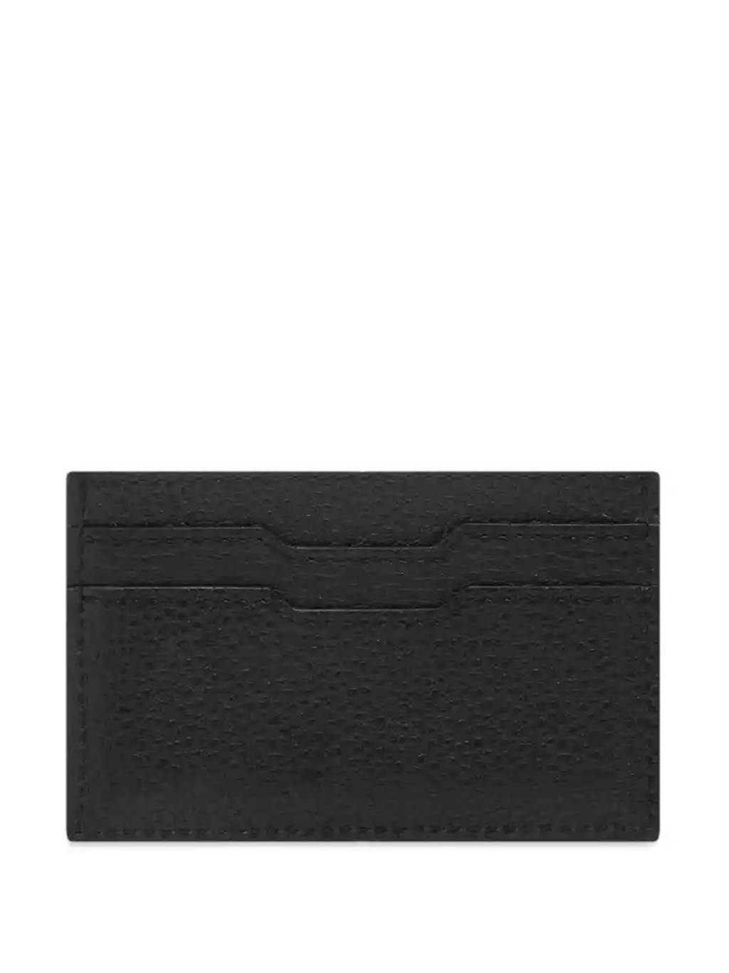 Amiri Iconic Embossed Logo Card Holder in Black