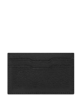 Amiri Iconic Embossed Logo Card Holder in Black