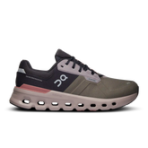 Cloudrunner 2 Waterproof 'Olive Mahogany' On Running