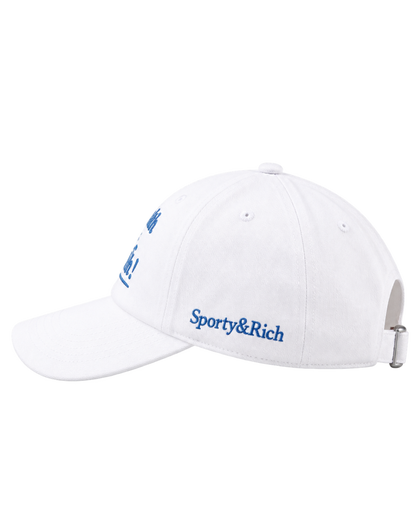 Health is Wealth Hat - White/Azure