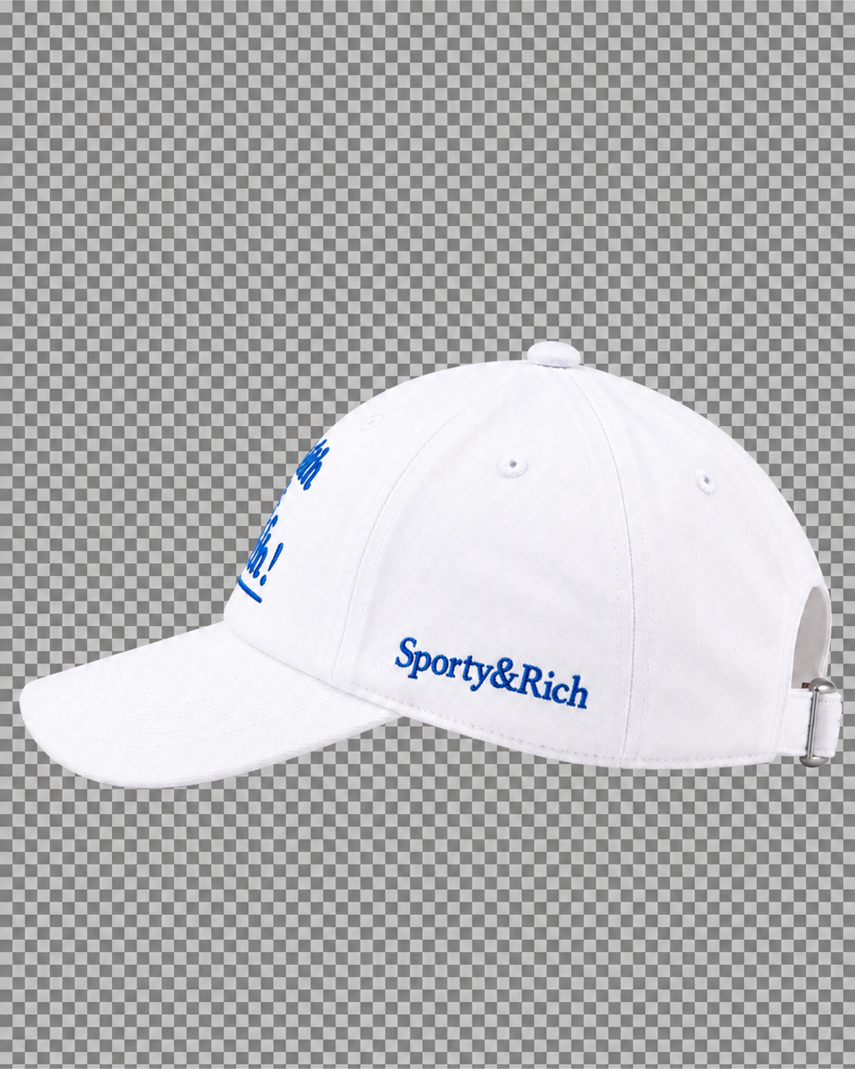 Health is Wealth Hat - White/Azure