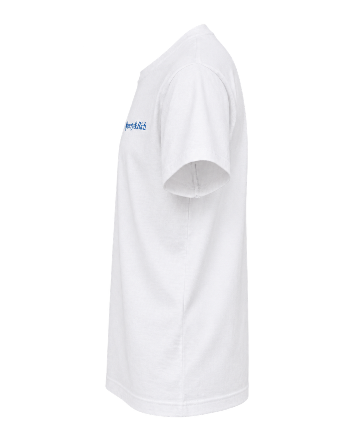 Health is Wealth T-Shirt - White/Azure