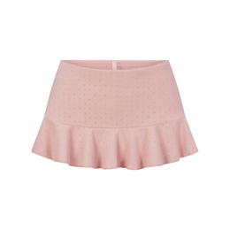 Heavy Pointelle Mini Skort