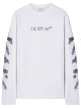 Off-White Diags Bit Book Sweatshirt in White