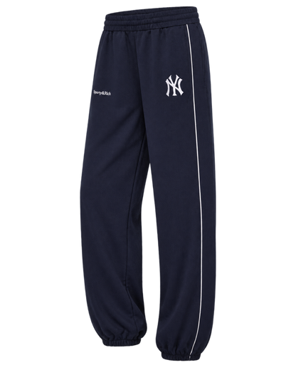 Heritage Yankees Serif 90S Elio Track Pant - Navy/White