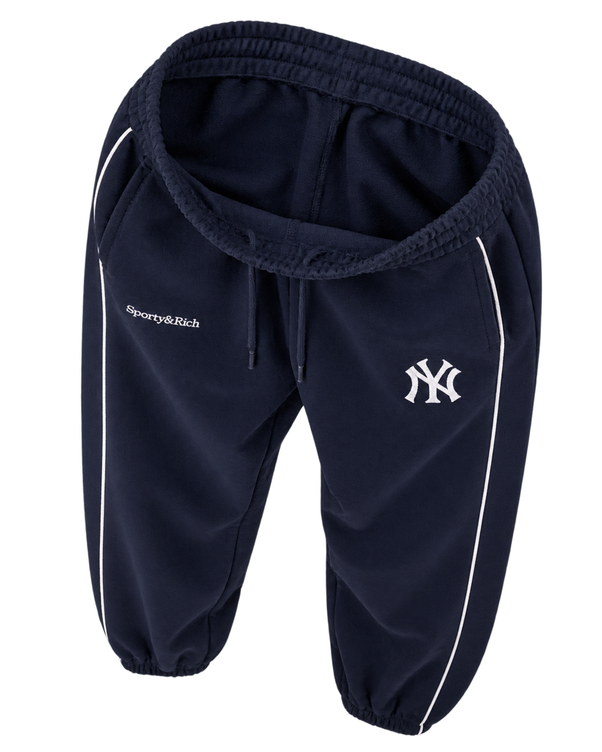 Heritage Yankees Serif 90S Elio Track Pant - Navy/White
