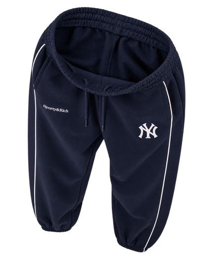 Heritage Yankees Serif 90S Elio Track Pant - Navy/White