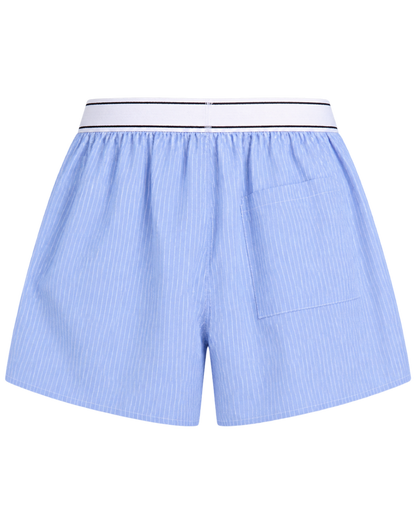 Heritage Yankees Serif Boxer - Blue Stripe/Navy