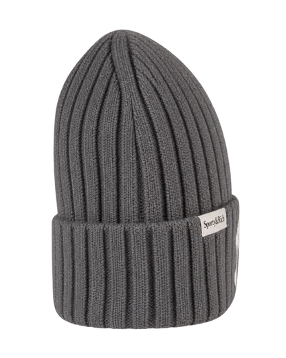 Heritage Yankees Serif Cashmere Beanie - Dark Grey/White