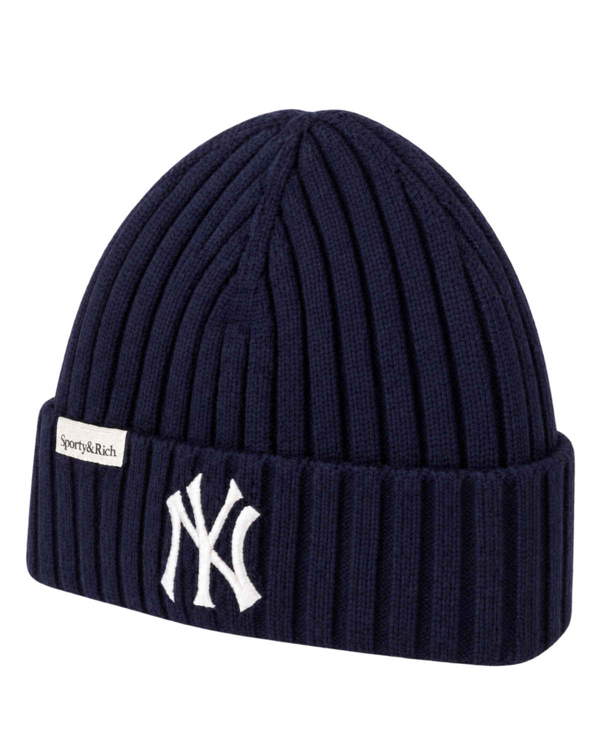 Heritage Yankees Serif Cashmere Beanie - Navy/White