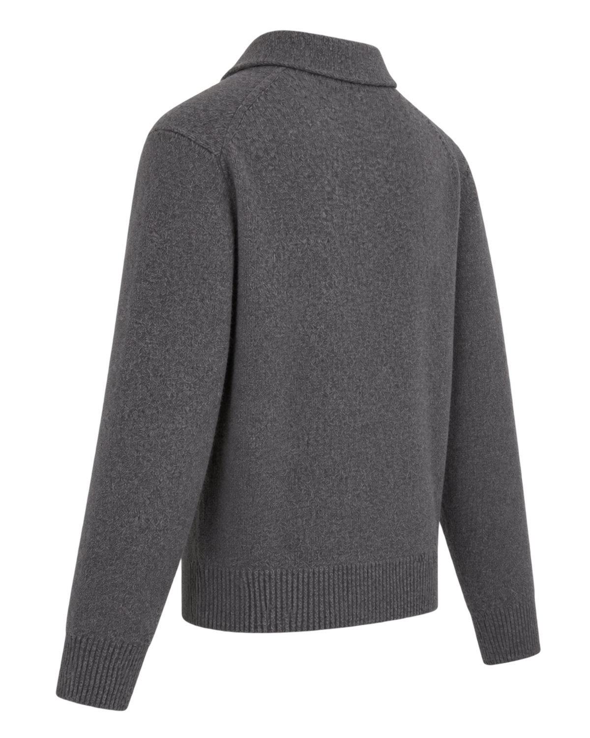 Heritage Yankees Serif Cashmere Polo - Dark Grey/White