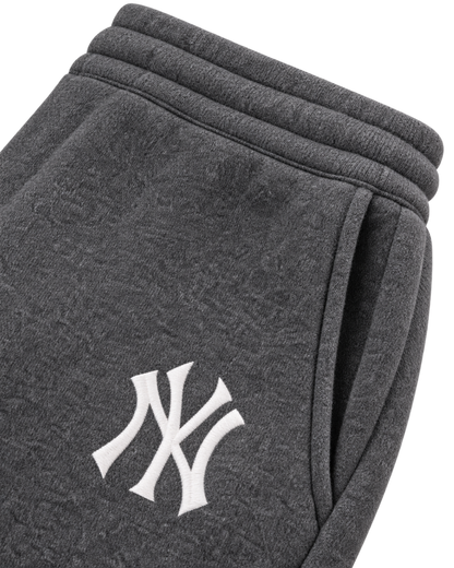 Heritage Yankees Serif Cashmere Trousers - Dark Grey/White