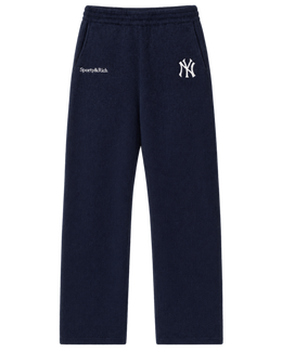 Heritage Yankees Serif Cashmere Trousers - Navy/White