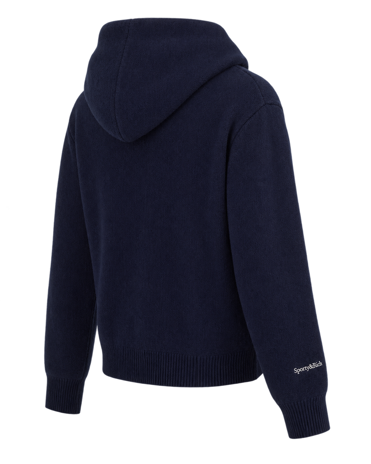 Heritage Yankees Serif Cashmere Zip Hoodie - Navy/White