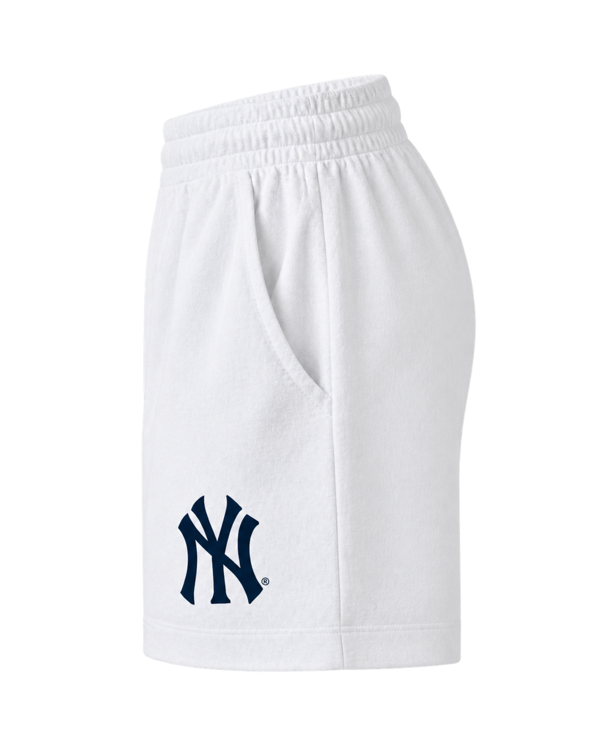 Heritage Yankees Serif Disco Short - White/Navy
