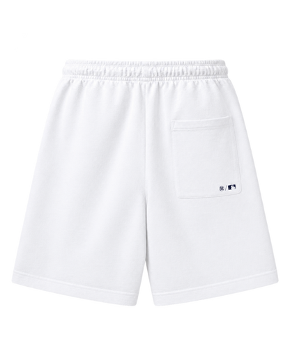 Heritage Yankees Serif Gym Short - White/Navy