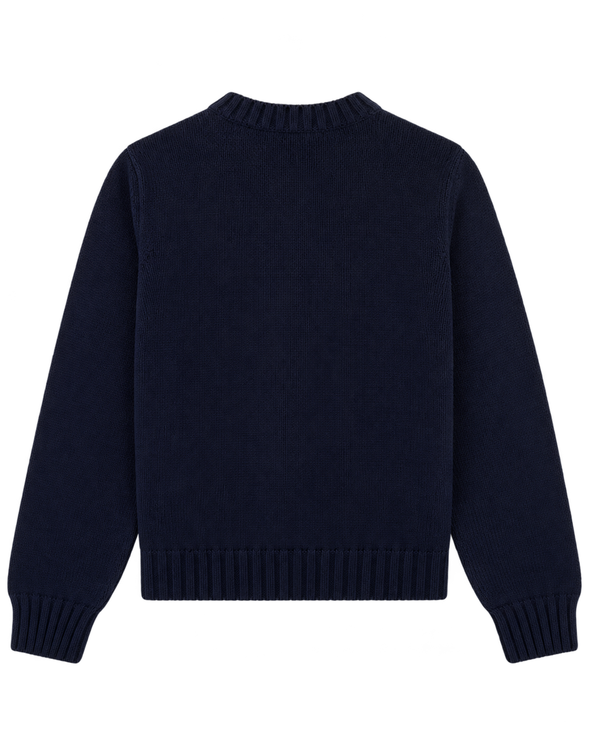 Heritage Yankees Serif Knitted Sweater - Navy/Ecru