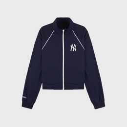 Heritage Yankees Serif Retro Track Jacket - Navy/White