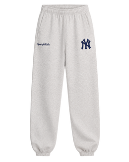 Heritage Yankees Serif Sweatpant - Heather Gray/Navy