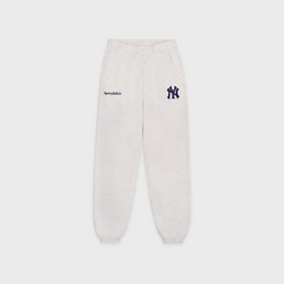 Heritage Yankees Serif Sweatpant - Heather Gray/Navy