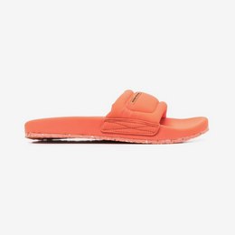 Heron Preston logo-patch slip-on slides