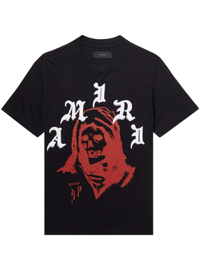 Amiri Wes Lang Solar Kings T-Shirts in Black