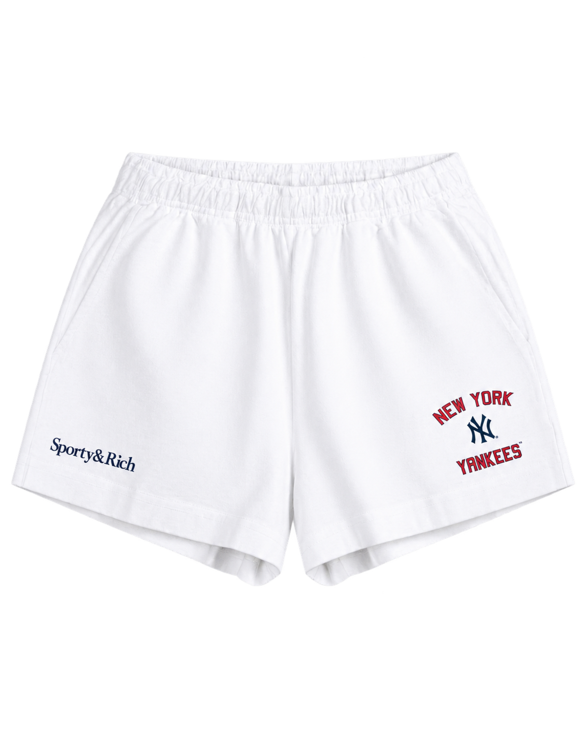 Homerun Disco Short - White/Navy/Red