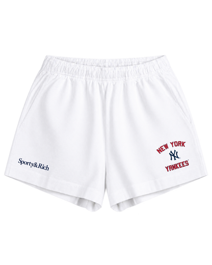 Homerun Disco Short - White/Navy/Red
