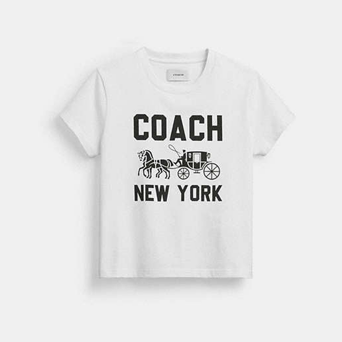 Horse And Carriage T-Shirt In Organic Cotton