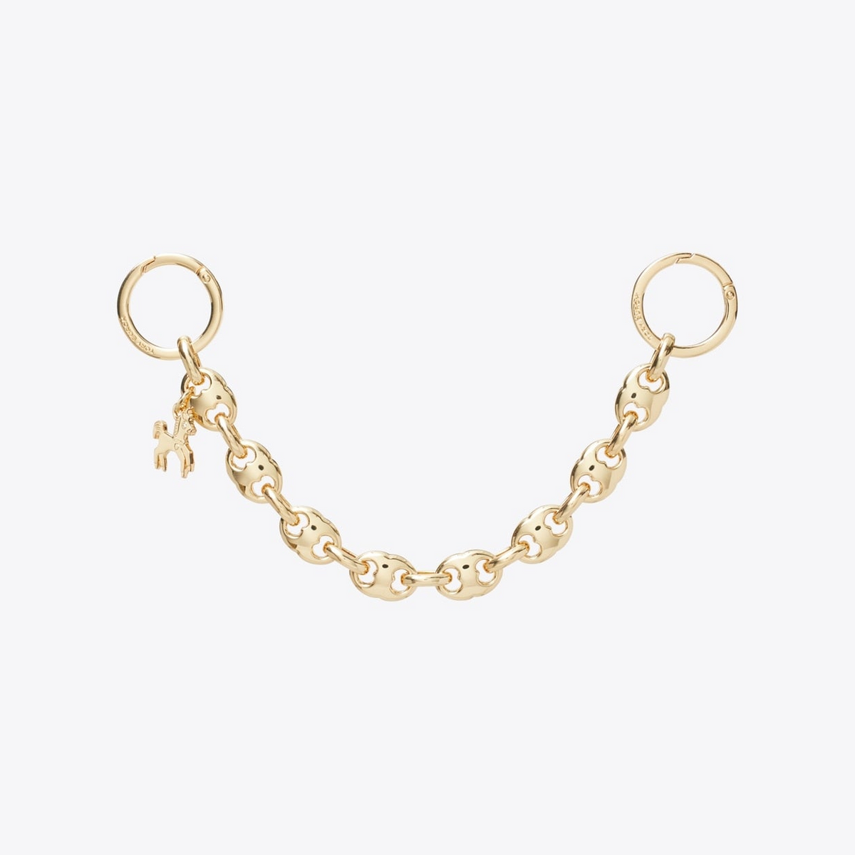 Horse and Gemini Link Bag Chain