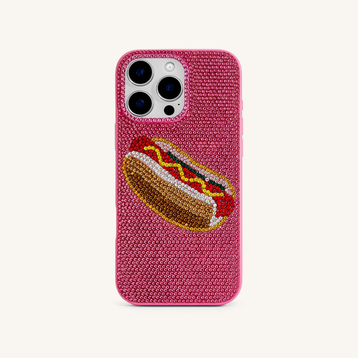 Hot Dog Phone Case - Multicolor Pink