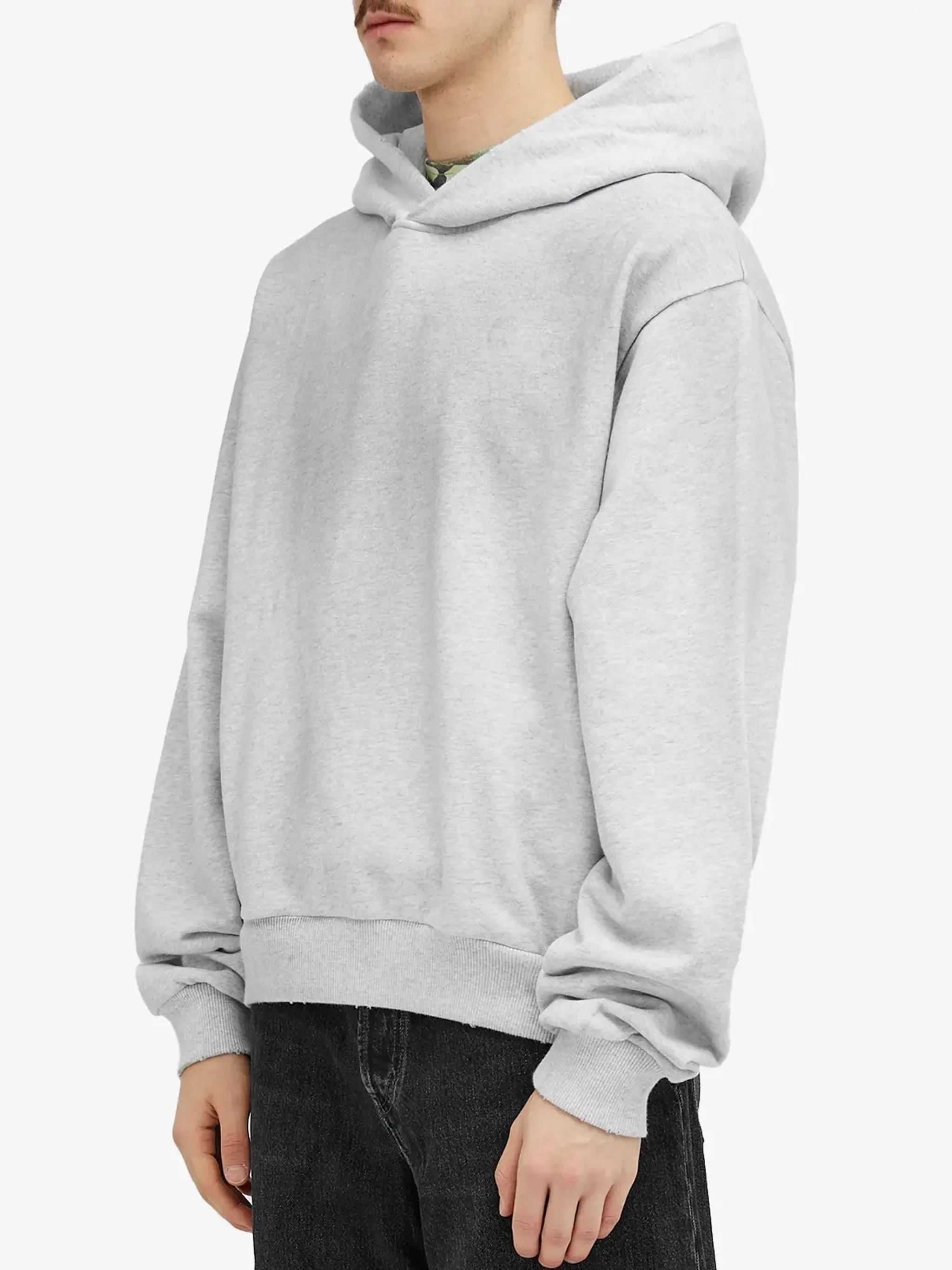 Acne Studios Stockholm Logo Hoodie in Grey