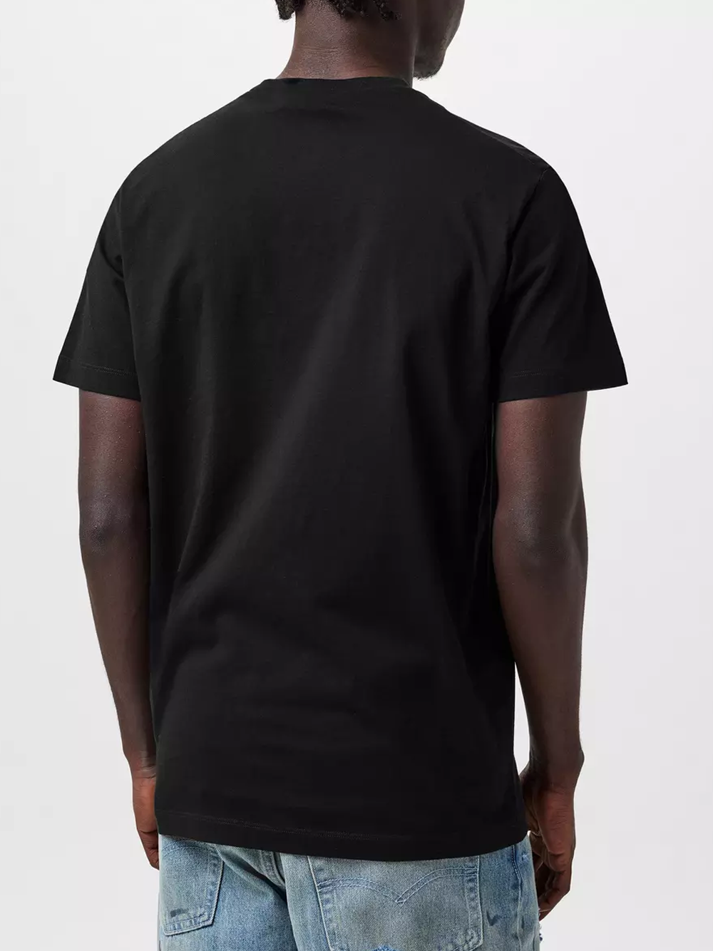 Dsquared2 Canadian Flag Patch T-Shirt in Black