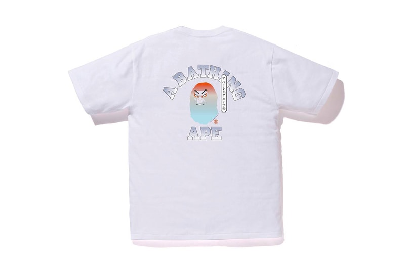 BAPE Kabuki College Tee - White