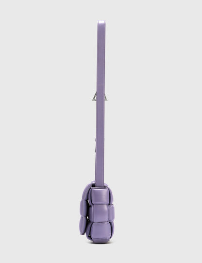 Padded Cassette Bag in Nappa