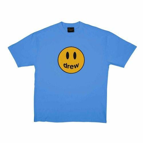 Drew Mascot Short Sleeve Tee "Sky Blue"