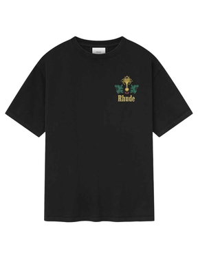 Rhude Tabaco T-Shirt in Black