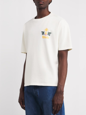 Rhude Tabaco T-Shirt in White