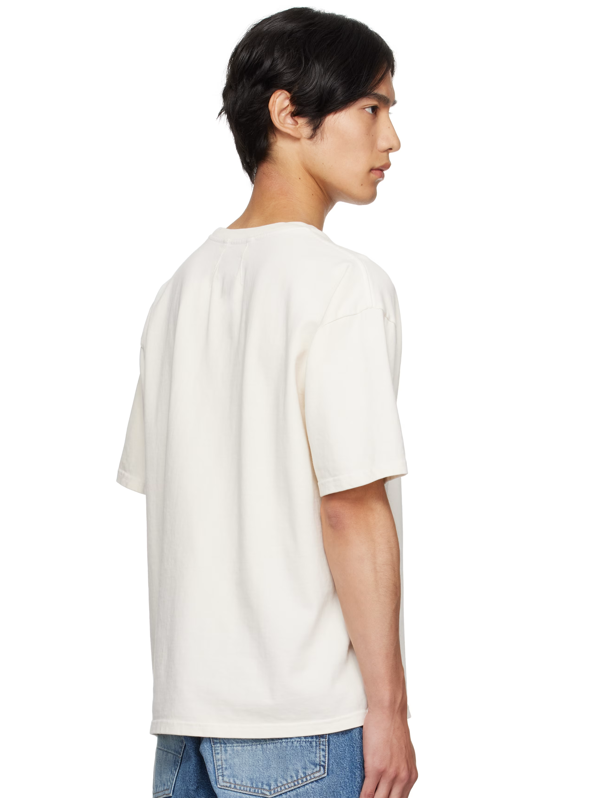 Rhude Collegiate Crest T-Shirt in White