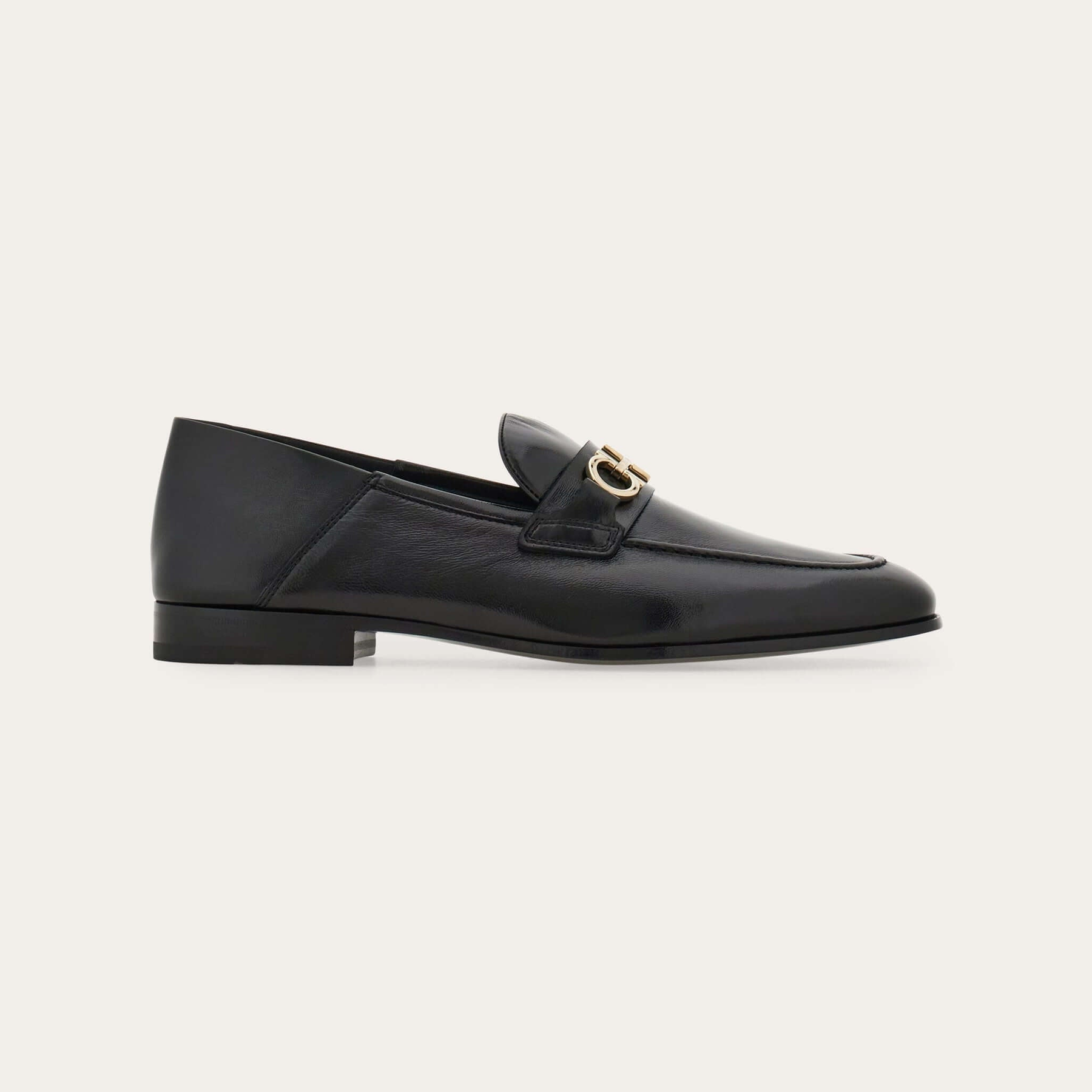 Hybrid loafer with Gancini ornament