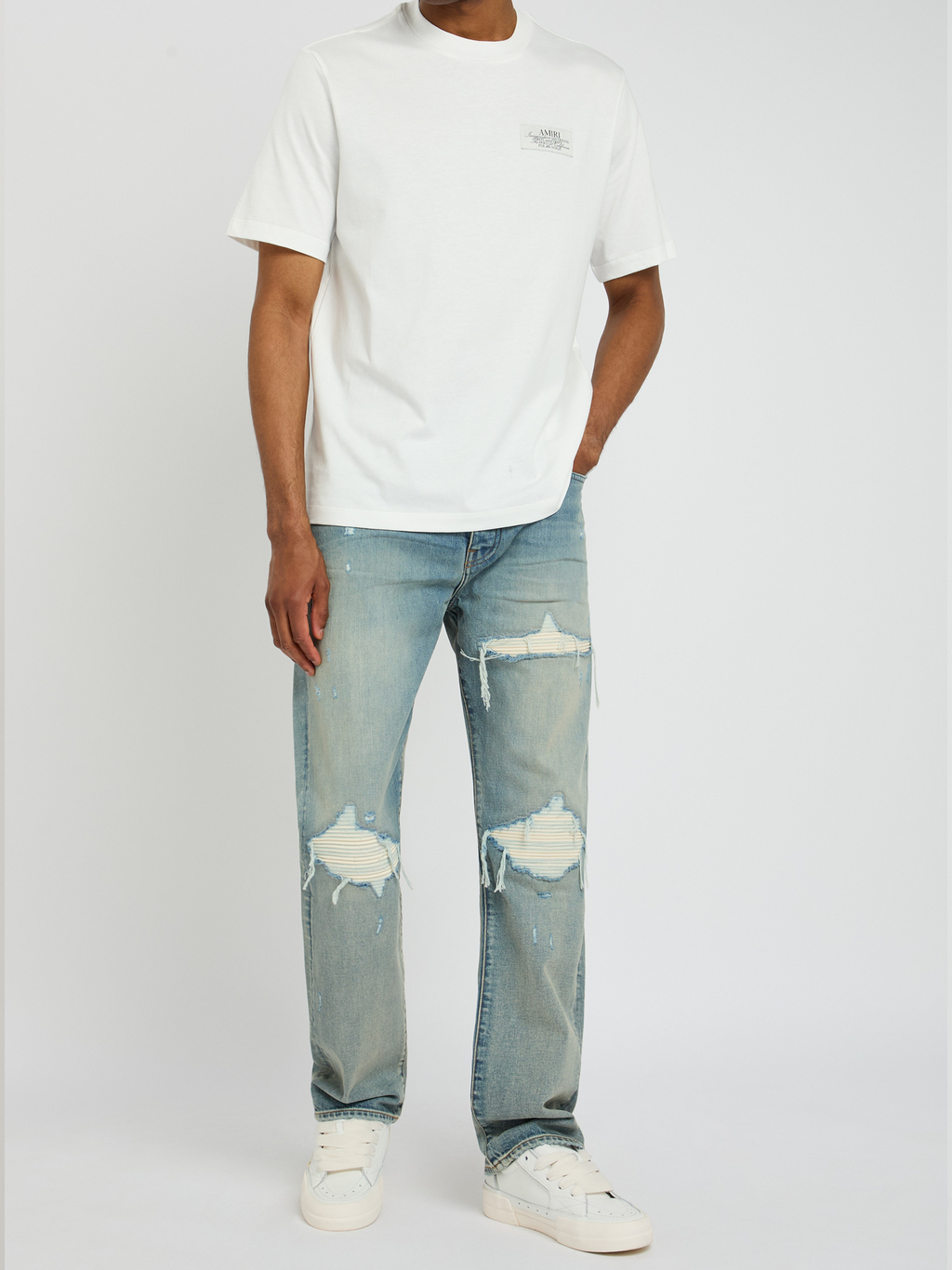 Amiri Spirit T-Shirt in White