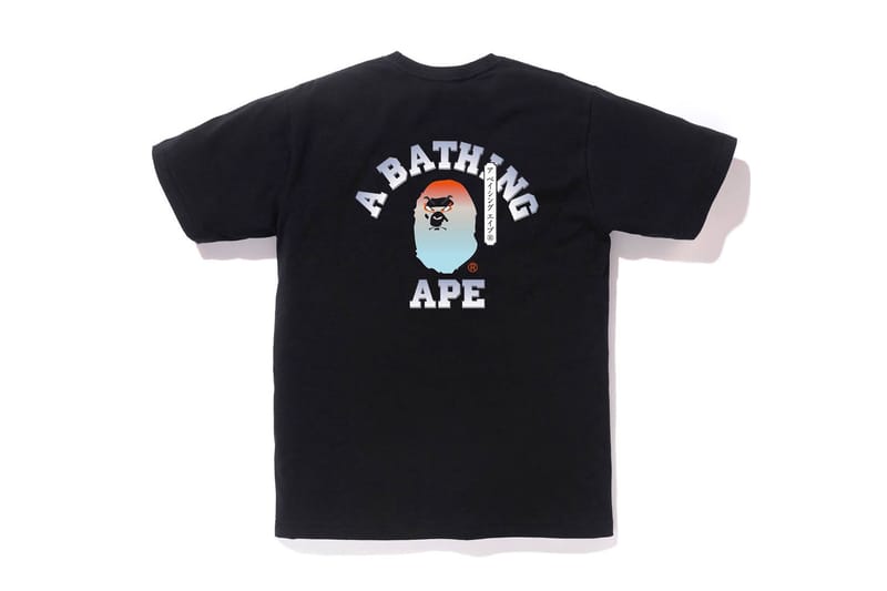 BAPE Kabuki College Tee - Black